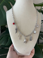 Load image into Gallery viewer, REDWINGS CHARM NECKLACE- SILVER
