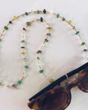 Load image into Gallery viewer, SEMI PRECIOUS STONE EYEGLASS STRAP
