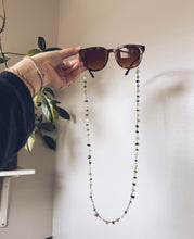 Load image into Gallery viewer, SEMI PRECIOUS STONE EYEGLASS STRAP
